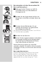 Preview for 43 page of Philips Multigroom Pro QG3380/16 User Manual