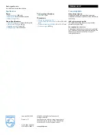 Предварительный просмотр 2 страницы Philips Multilife R6B4A160 Brochure & Specs