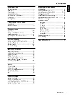 Preview for 5 page of Philips MX-1050D User Manual