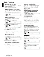 Preview for 14 page of Philips MX-1050D User Manual