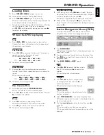 Preview for 19 page of Philips MX-1050D User Manual