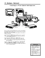 Предварительный просмотр 14 страницы Philips MX-3600D User Manual