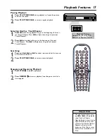 Предварительный просмотр 17 страницы Philips MX-3600D User Manual