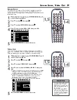 Предварительный просмотр 29 страницы Philips MX-3600D User Manual