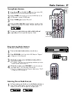 Предварительный просмотр 37 страницы Philips MX-3600D User Manual