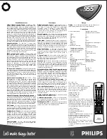 Предварительный просмотр 2 страницы Philips MX-955 Brochure & Specs