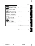 Предварительный просмотр 3 страницы Philips MX2500/01 User Manual