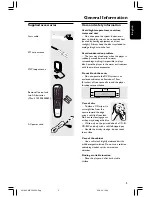 Предварительный просмотр 5 страницы Philips MX2500/01 User Manual