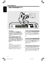 Предварительный просмотр 8 страницы Philips MX2500/01 User Manual