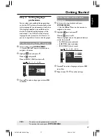 Предварительный просмотр 17 страницы Philips MX2500/01 User Manual