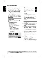 Предварительный просмотр 18 страницы Philips MX2500/01 User Manual