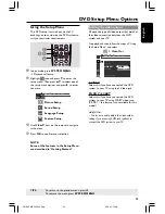 Предварительный просмотр 23 страницы Philips MX2500/01 User Manual