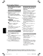 Preview for 18 page of Philips MX2500 User Manual