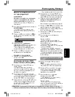 Preview for 19 page of Philips MX2500 User Manual