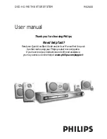 Preview for 1 page of Philips MX2600/55 User Manual