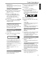 Preview for 29 page of Philips MX2600/55 User Manual