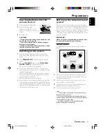 Preview for 11 page of Philips MX3800D/22S User Manual