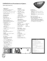 Предварительный просмотр 2 страницы Philips - MX3950D Specifications