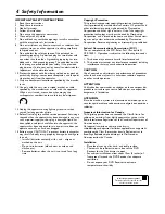 Preview for 4 page of Philips MX5000D User Manual