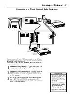 Preview for 13 page of Philips MX5000D User Manual