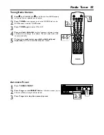 Preview for 33 page of Philips MX5000D User Manual