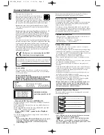 Preview for 2 page of Philips MX5100VR/00 User Manual