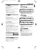 Preview for 17 page of Philips MX5100VR/00 User Manual