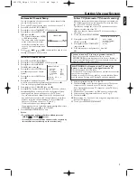 Предварительный просмотр 9 страницы Philips MX5100VR/02 User Manual