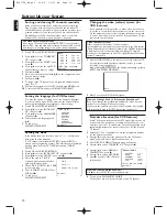 Предварительный просмотр 10 страницы Philips MX5100VR/02 User Manual