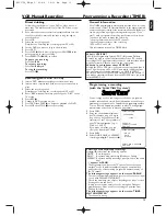 Предварительный просмотр 13 страницы Philips MX5100VR/02 User Manual