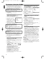 Предварительный просмотр 14 страницы Philips MX5100VR/02 User Manual