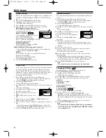 Предварительный просмотр 20 страницы Philips MX5100VR/02 User Manual