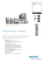 Preview for 1 page of Philips MX5100VR/05 Specifications