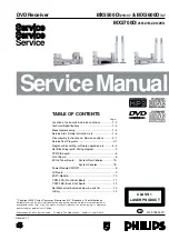 Preview for 1 page of Philips MX5500D/21S Service Manual