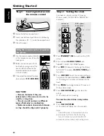 Preview for 22 page of Philips MX5500D/37 Quick Use Manual