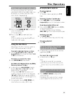 Preview for 27 page of Philips MX5600D/37 Quick Use Manual