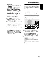 Preview for 39 page of Philips MX5600D/37 Quick Use Manual