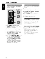 Preview for 40 page of Philips MX5600D/37 Quick Use Manual