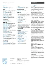 Preview for 2 page of Philips MX5600D/37 Specifications