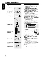 Предварительный просмотр 8 страницы Philips MX5700D/21R User Manual