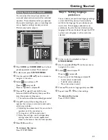 Предварительный просмотр 21 страницы Philips MX5800SA/21 User Manual