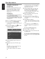 Предварительный просмотр 26 страницы Philips MX5800SA/21 User Manual