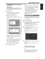 Предварительный просмотр 27 страницы Philips MX5800SA/21 User Manual