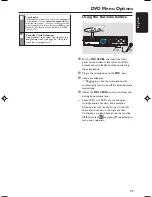 Предварительный просмотр 29 страницы Philips MX5800SA/21 User Manual