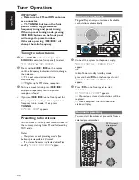 Предварительный просмотр 40 страницы Philips MX5800SA/21 User Manual