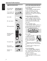 Предварительный просмотр 8 страницы Philips MX5800SA/22 User Manual