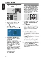 Предварительный просмотр 20 страницы Philips MX5800SA/22 User Manual