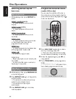 Предварительный просмотр 24 страницы Philips MX5800SA/22 User Manual