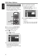 Предварительный просмотр 36 страницы Philips MX5800SA/22 User Manual