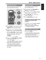 Предварительный просмотр 39 страницы Philips MX5800SA/22 User Manual